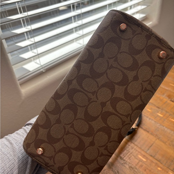 Coach Rowan satchel- light brown - Picture 5 of 6